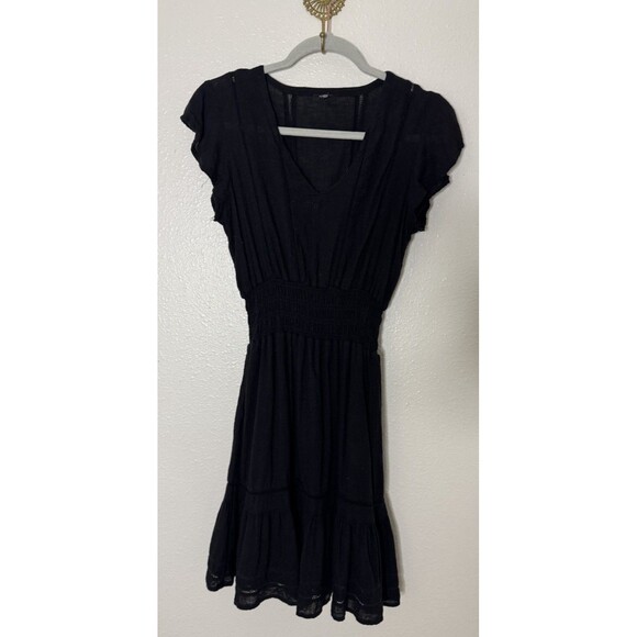 RAILS TARA - BLACK LACE DETAIL DRESS, Size XS - Picture 4 of 8